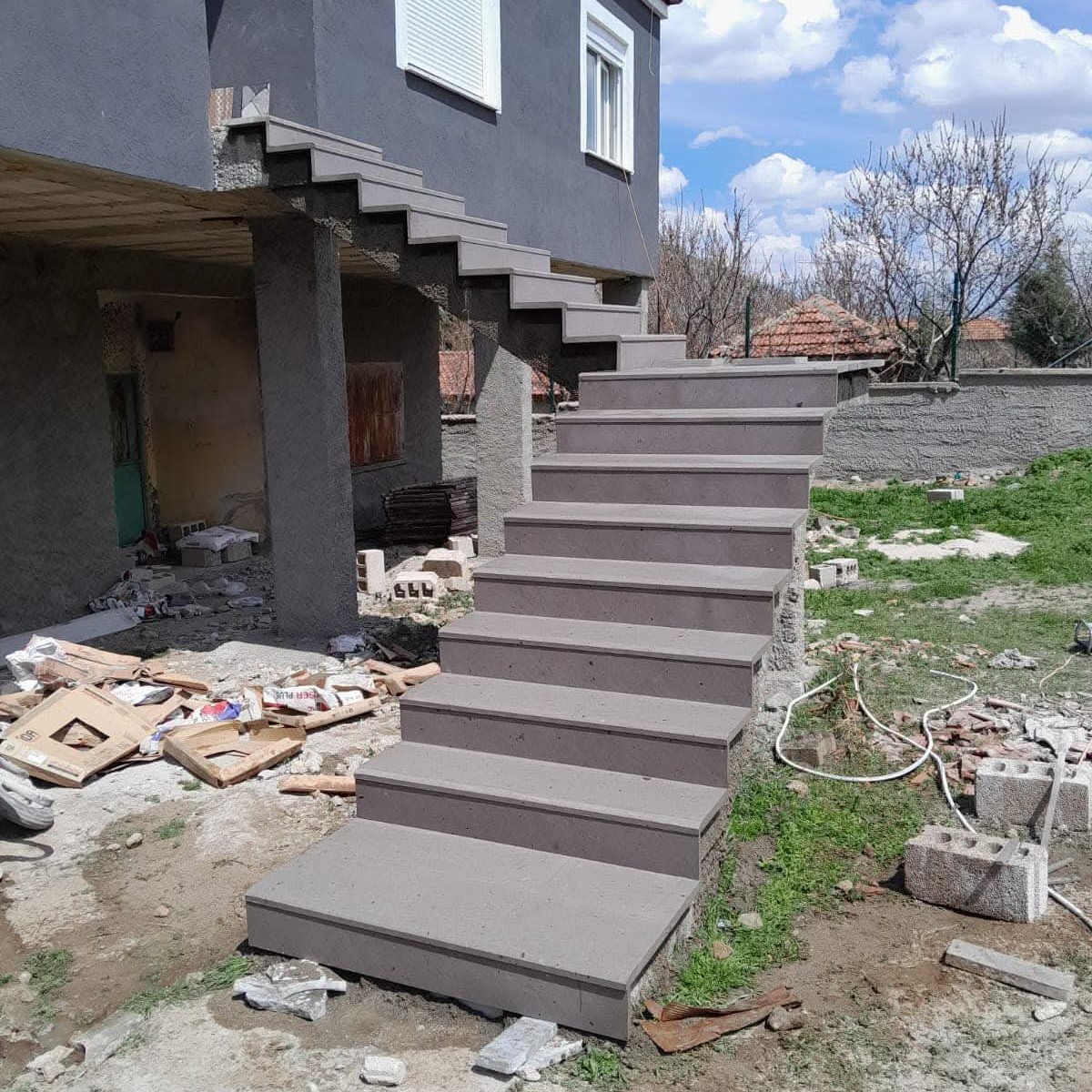 kaymaz taş merdiven
